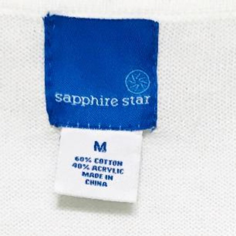 Sapphire Star Medium Embroidered Cardigan - Picture 6 of 8